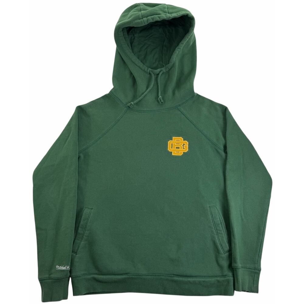 Womens Green Bay Packers MItchell & Ness Hoodie NFL Throwbacks Medium Sweatshirt